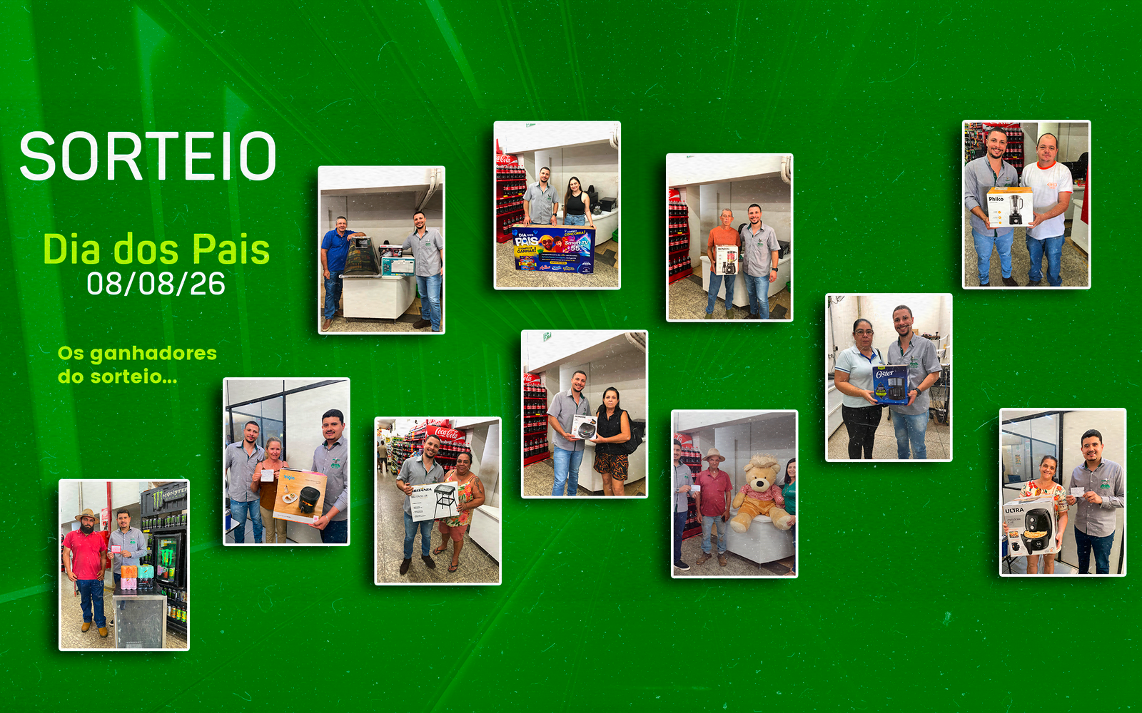 Supermercado do Sindicato STR divulga ganhadores do Sorteio Dia dos Pais
