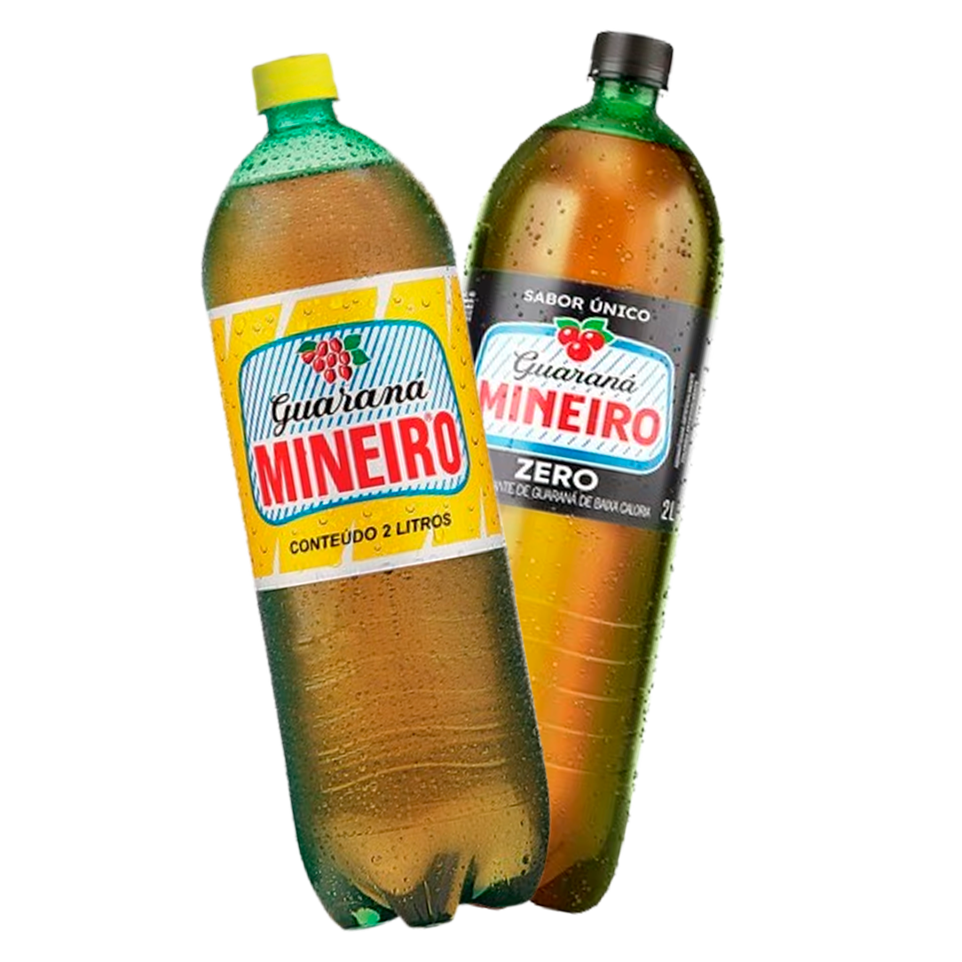 Refrigerante Guaraná Mineiro 2lt Tradicional E S/Açúcar