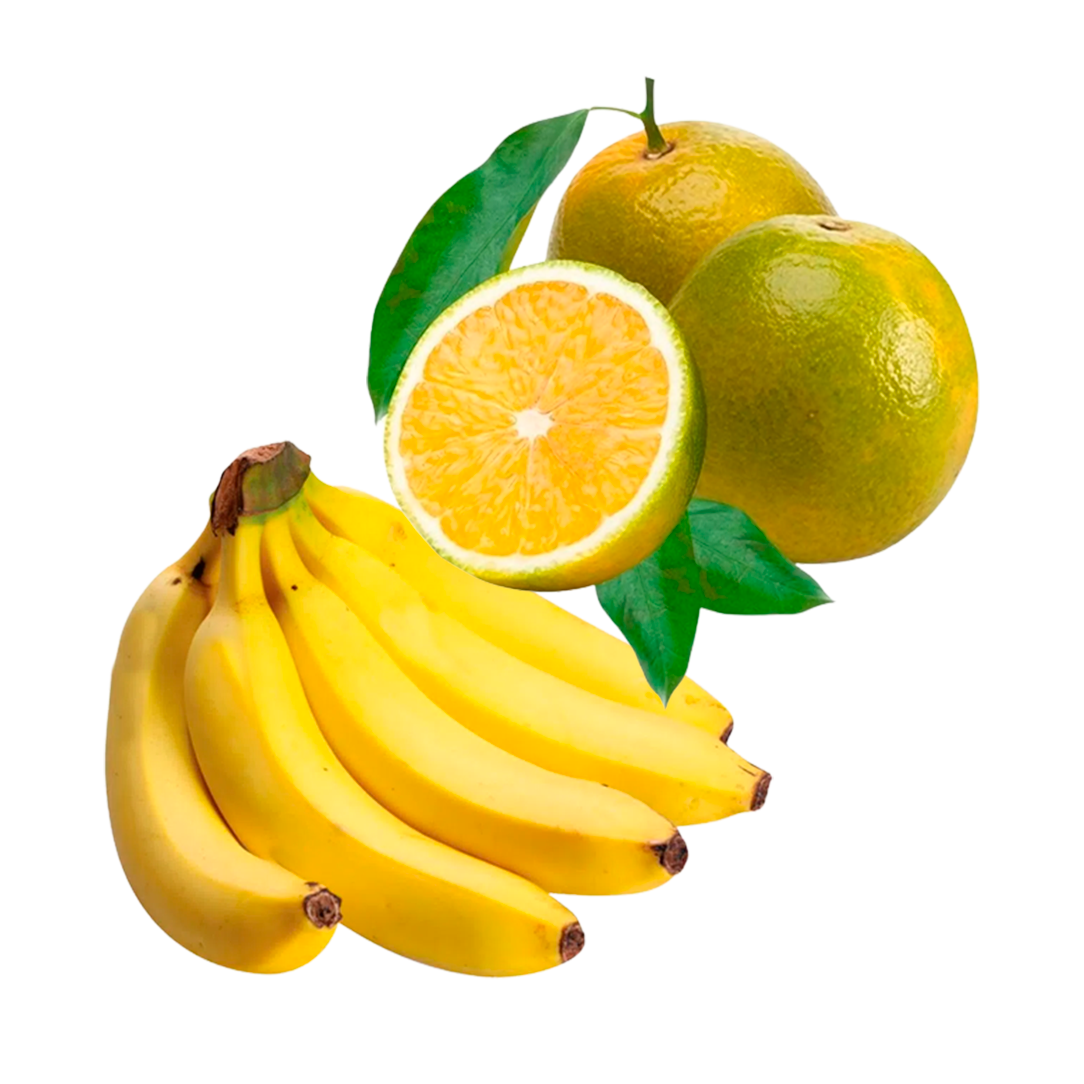 Banana Nanica E Laranja