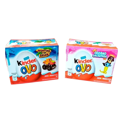 Kinder Ovo 2un Meninas E Meninos