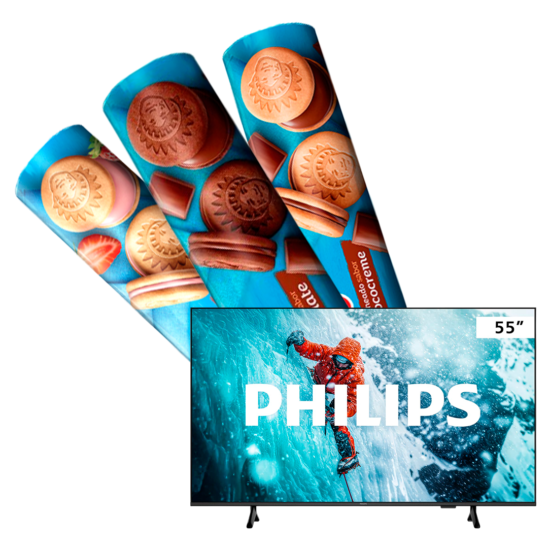 Biscoito Aymoré Recheado 120gr Sabores (Compre 25 Reais Em Bisc. Ganhe 01 Cupom P/Conc. Á 01 Tv 55 Poleg.)