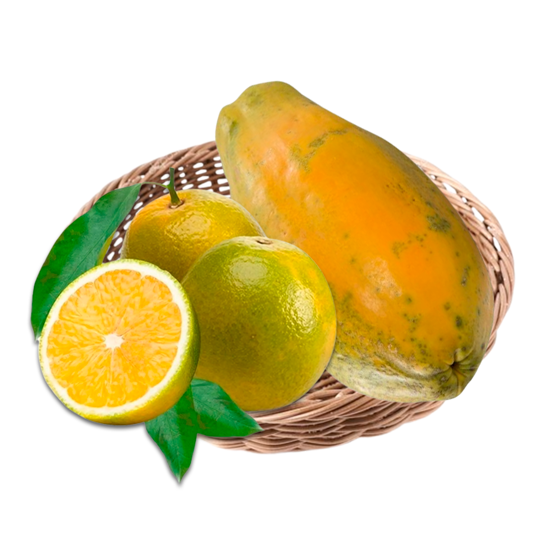 Laranja E Mamão Formosa