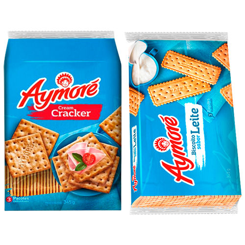Biscoito Aymoré Laminados 345gr Sabores
